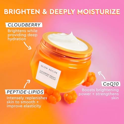 Glow Recipe Cloudberry face cream packaging side view