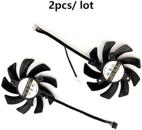 WLQTKST dual air cooler fans side profile showing fan blade depth