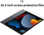 Tempered glass screen protector and dust absorber included in the tablet repair package.