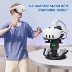 Disassembled parts of Alcopanda VR charging station for storage
