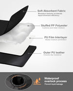 TinlyFinly potty training liner showing anti-slip bottom texture