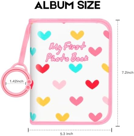 Niselity acid free waterproof baby photo book close up of durable fabric stitching