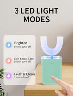 U-Shaped Electric Toothbrush for Adults, Electric Toothbrush with IPX7 Waterproof - Image 6