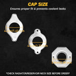 Side view of the ELEAD spill proof funnel kit pieces arranged numerically to show all universal car maintenance attachments.