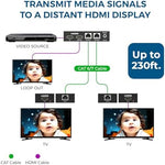Orei premium dual voltage audio visual distribution hub with complete mounting hardware