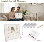 Complete Womdee MICKYU keepsake kit packaging showcasing the frame, clay packs, and wooden roller