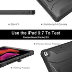 Side profile view of the slim yet rugged Soke hybrid armor cover highlighting the secure screen bezel protection