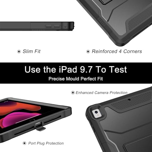 Side profile view of the slim yet rugged Soke hybrid armor cover highlighting the secure screen bezel protection