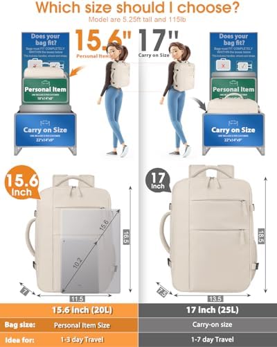 Capolo personal item backpack interior showcase with eleven organizational pockets and wet dry bag section