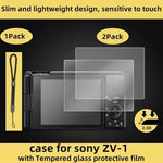 Top view of Sony ZV-1 silicone cover buttons accessibility