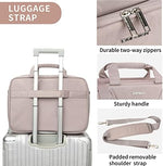 EMPSIGN water repellent shoulder bag showing water droplets pooling on the durable nylon fabric exterior surface