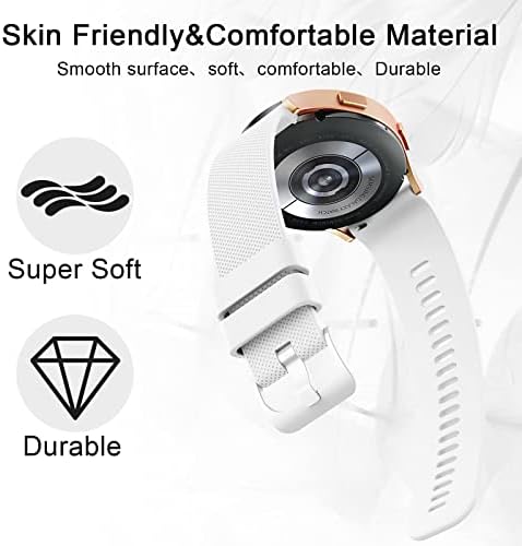 Vancle athletic silicone band laid flat to show the complete length and adjustable dimensions for men and women.