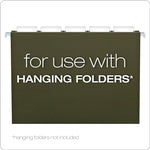Pendaflex Insertable Plastic Tabs Hanging Folder Tabs, 2", Clear, 25 Tabs a - Image 6