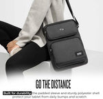 Solo New York Tablet Sling Bag Side Profile