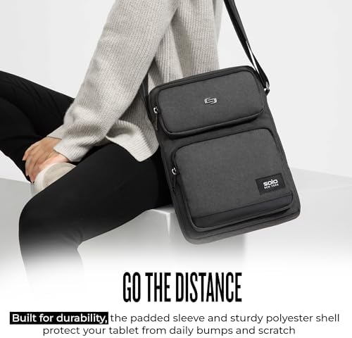 Solo New York Tablet Sling Bag Side Profile