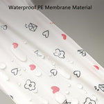 SARAHS waterproof toilet seat protective sheet unfolded