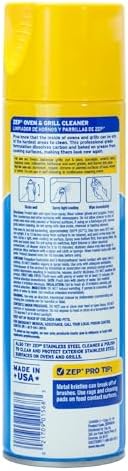 Zep restaurant grade grill cleaner twin pack packaging details