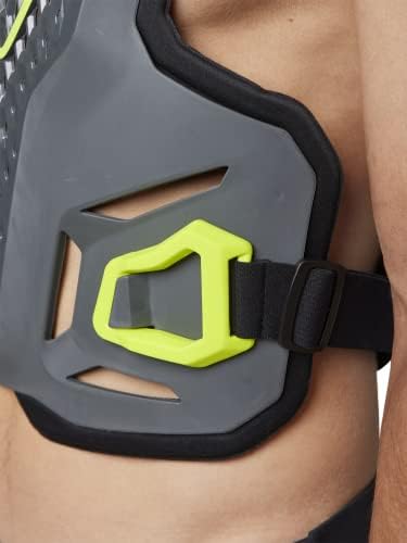 Fox Racing R3 chest protector back view showing adjustable straps and spine coverage