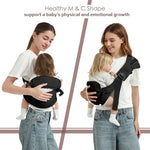 MISSWISDOM hip seat carrier showing premium cotton material texture