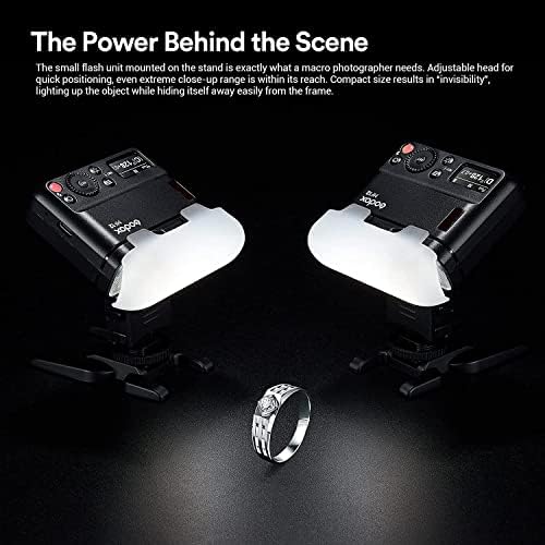 Godox dual light macro flash kit packed neatly inside its premium protective zipper carry case