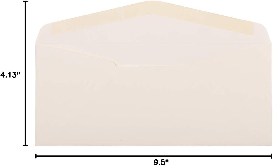 JAM PAPER A6 Strathmore Invitation Envelopes - 4 3/4 x 6 1/2 - Natural White Linen - 50/Pack - Image 11