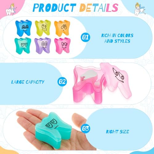 Beeveer tooth saver box open showing storage space