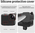 AAIOOEA tempered glass protective films applied on gopro hero 4k lens and rear screen