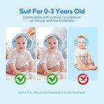 Adjustable head strap feature on Floriogra baby headphones
