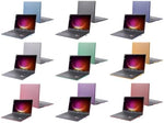 Shatterproof clear translucent laptop case protecting an thin Windows notebook