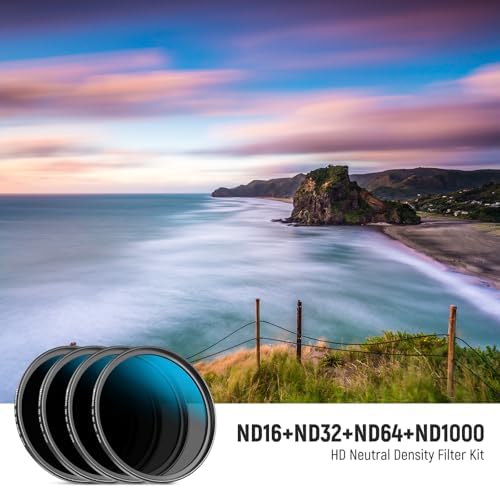 Neewer ND16 ND32 ND64 ND1000 filter glass close up