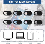 Durable ABS plastic computer privacy cover protecting a tablet lens closely