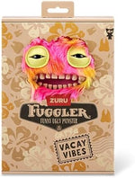 Zuru Fuggler funny ugly monster collectible plush in yellow swimsuit close up view
