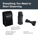 Celestron Nature 10x25 monocular with carrying accessories
