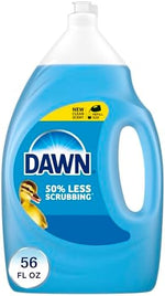 Dawn original scent dish soap label details