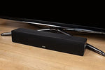 Zvox sound bar remote control with easy to read buttons