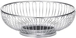 Tablecraft 9 5/8" Round Bread Basket | Metal Fruit Basket | Commerical Quality for Restaurant or Home Use - Image 2