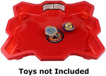 40cm red ABS plastic battle ground for battling tops