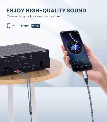 High fidelity audio cable package contents
