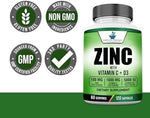 American Standard Supplements 3-in-1 mineral complex featuring high absorption zinc and ascorbic