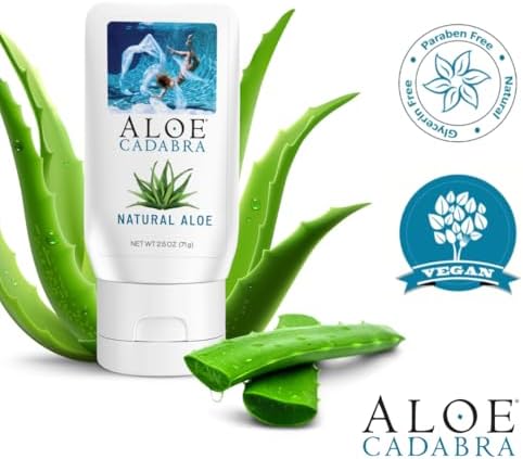 Aloe Cadabra 2.5 fluid ounce tube lifestyle presentation