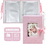 HenPisen vertical pocket picture book showing ribbon tie closure detail