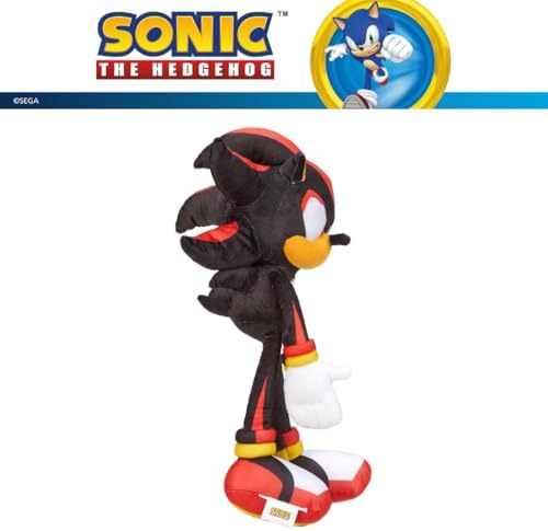 Franco Shadow The Hedgehog Plush Cuddle Pillow full length top view
