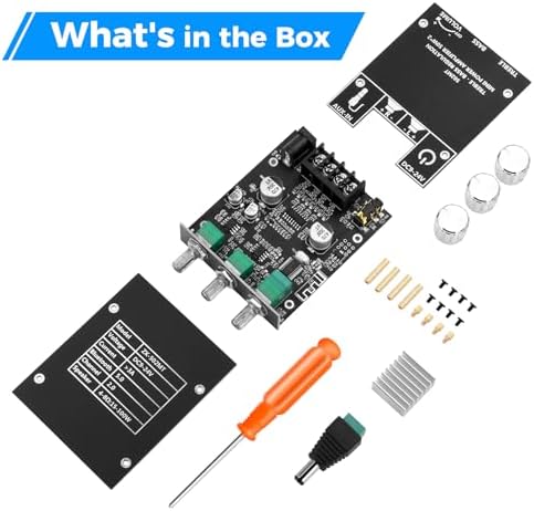 Operational layout of the dual channel audio receiver module illustrating input and output ports.