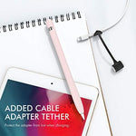 Close up view of the durable pink silicone material and anti roll structural design.