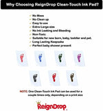 ReignDrop baby hand and footprint memory maker kit close up view