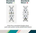Internal view of Safety 1st outlet cover cord management