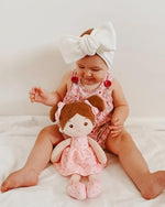 Authentic LeyaDoll FloraBelle doll for infants and toddlers