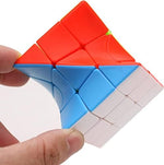 Twisted magic puzzle box showing the unique shape modification layers.