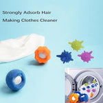 Peixiong hair extractor sponge showing the dense mesh texture for trapping lint and pet fur