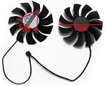 NNL desktop graphics card fan showing the 42mm mounting hole orientation